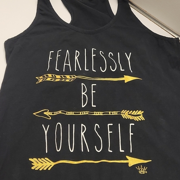 Crowned Free Fearlessly Be Yourself Tank - Picture 3 of 8